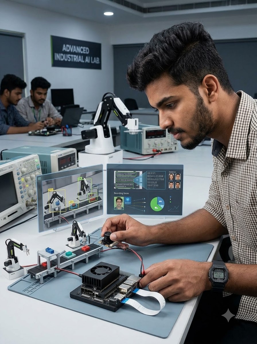 Computer Vision & Intelligent Systems Professional Track — hands-on labs with vision hardware