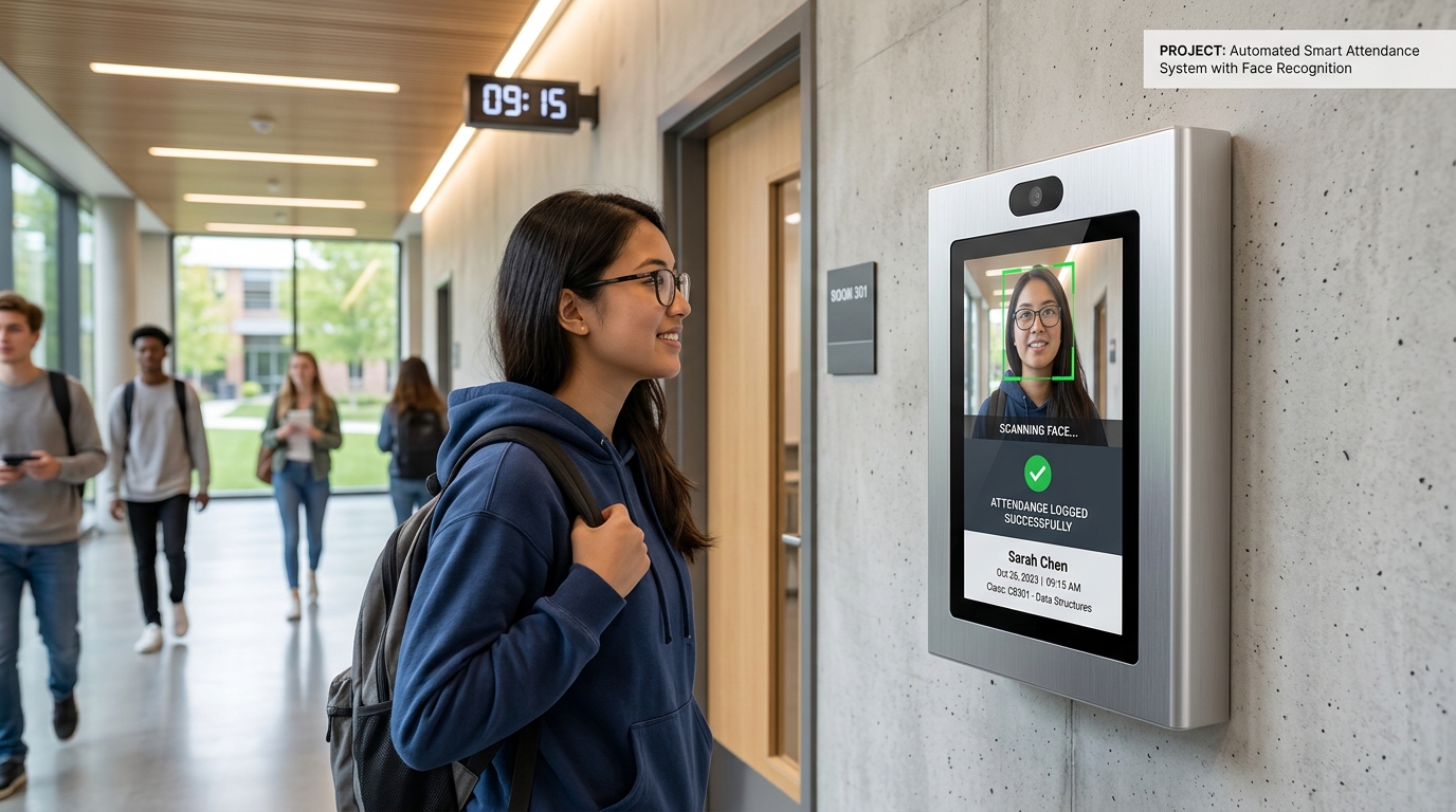 Automated Smart Attendance System with Face Recognition