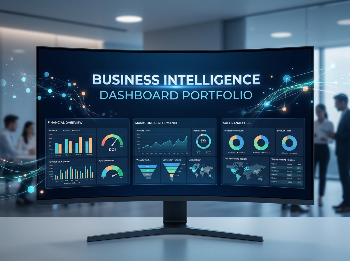 Production-ready Portfolio showcasing end-to-end Data Prep and Visualization