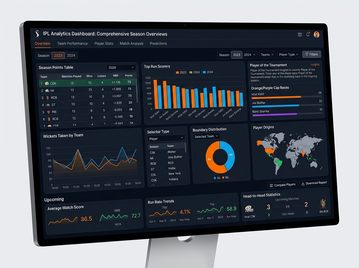 IPL Sports Analytics and Strategic Insight Tracker