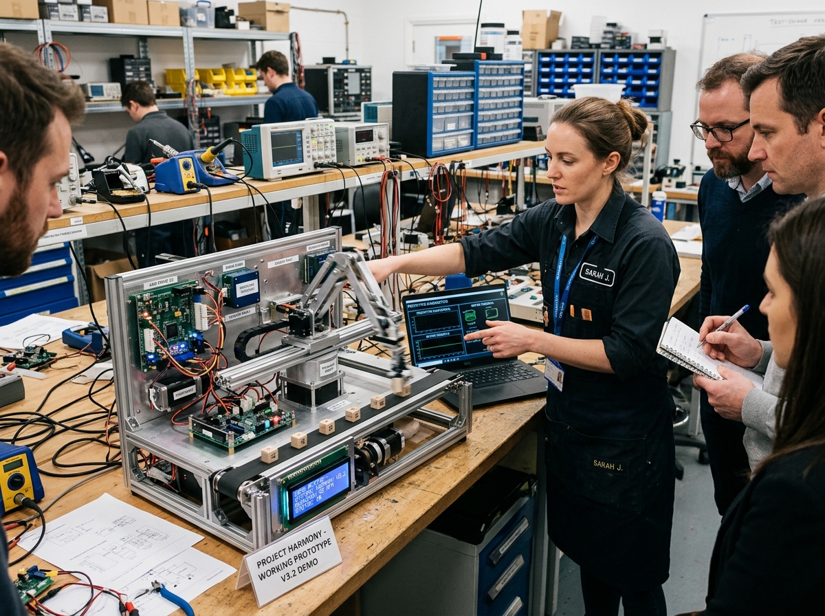 Working Hardware Prototype Demonstration