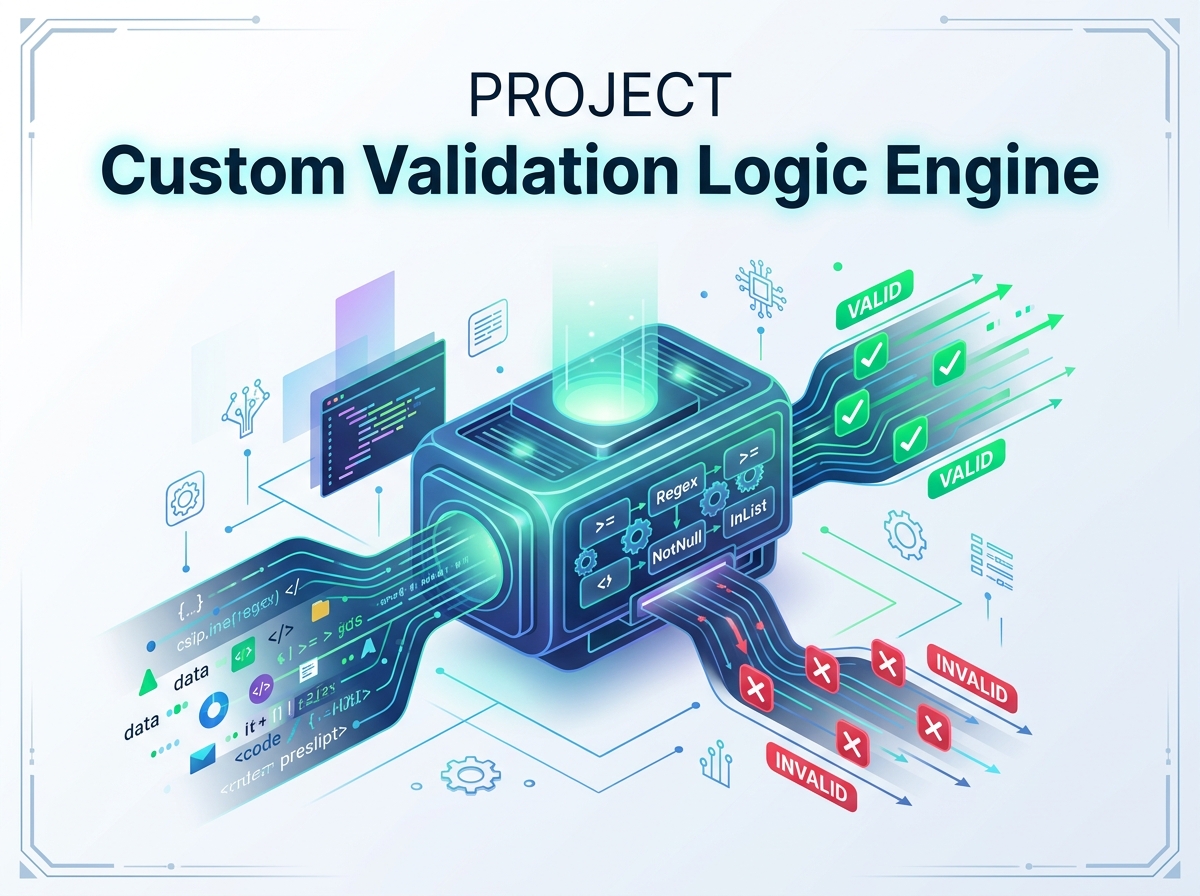 Custom Validation Logic Engine