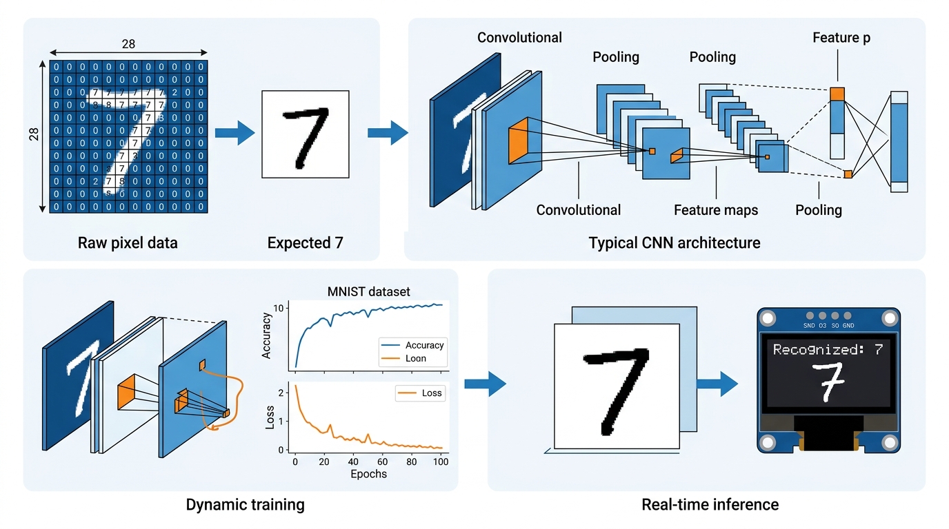 Handwritten Digit Recognition Model using CNNs
