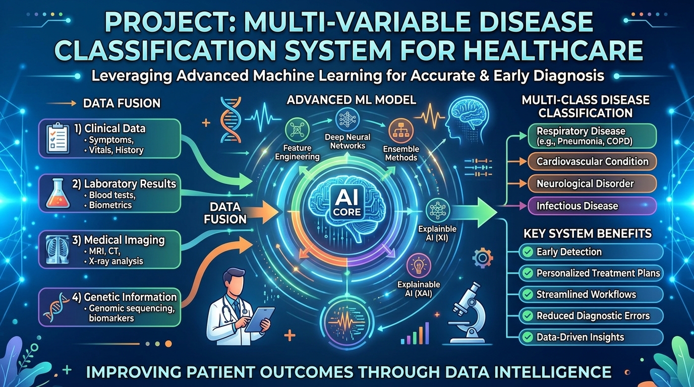 Multi-variable Disease Classification System for Healthcare