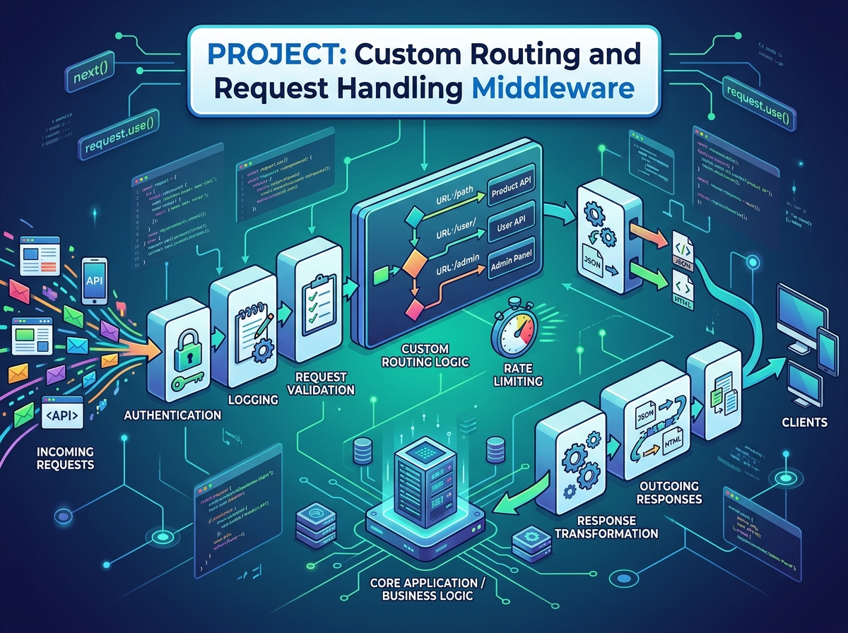 Custom Routing and Request Handling Middleware