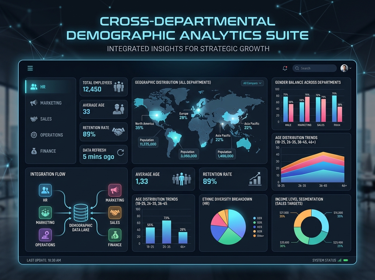 Cross-departmental Demographic Analytics Suite