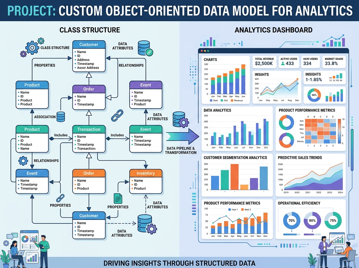 Custom Object-Oriented Data Model for Analytics