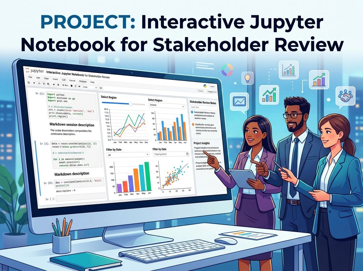 Interactive Jupyter Notebook for Stakeholder Review
