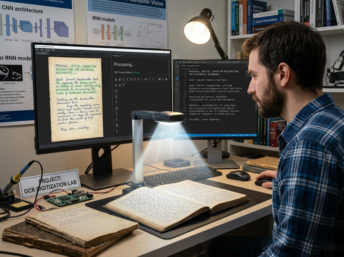 OCR-based Handwritten Document Digitizer