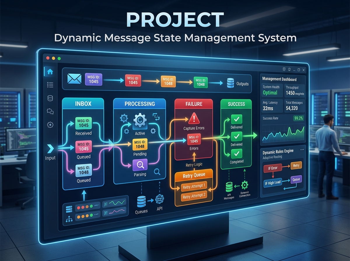 Dynamic message state management system