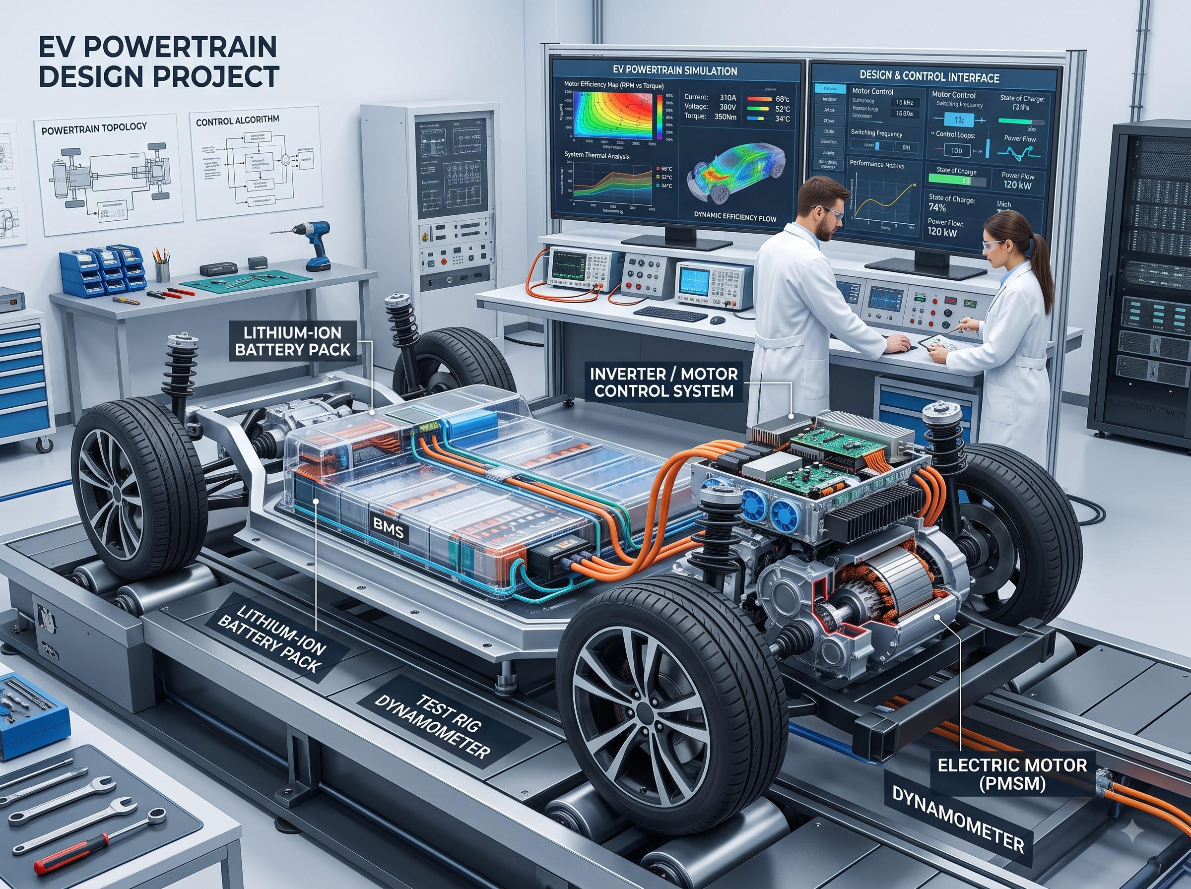 EV Powertrain Design Project