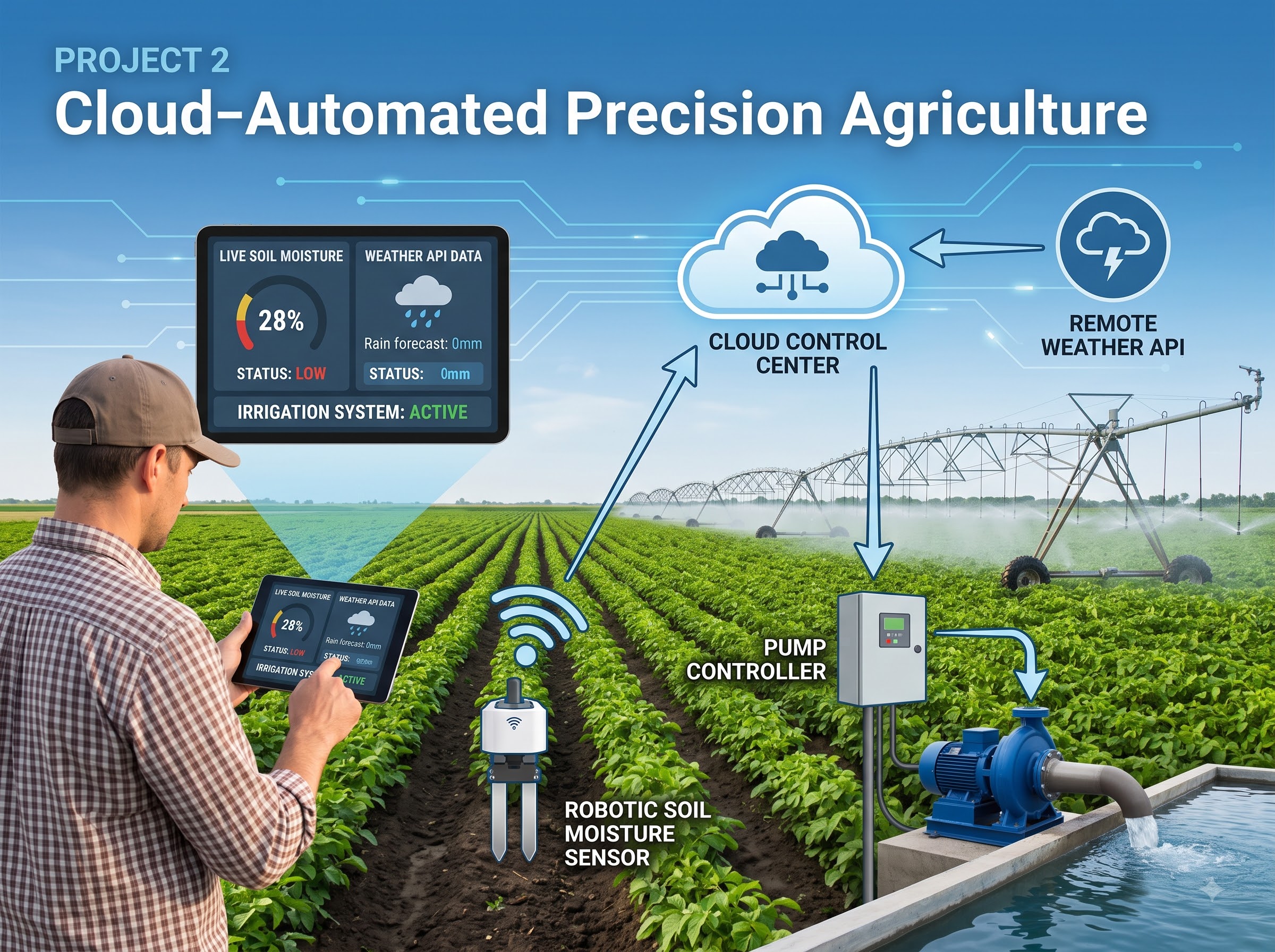 Automated Smart Agriculture System
