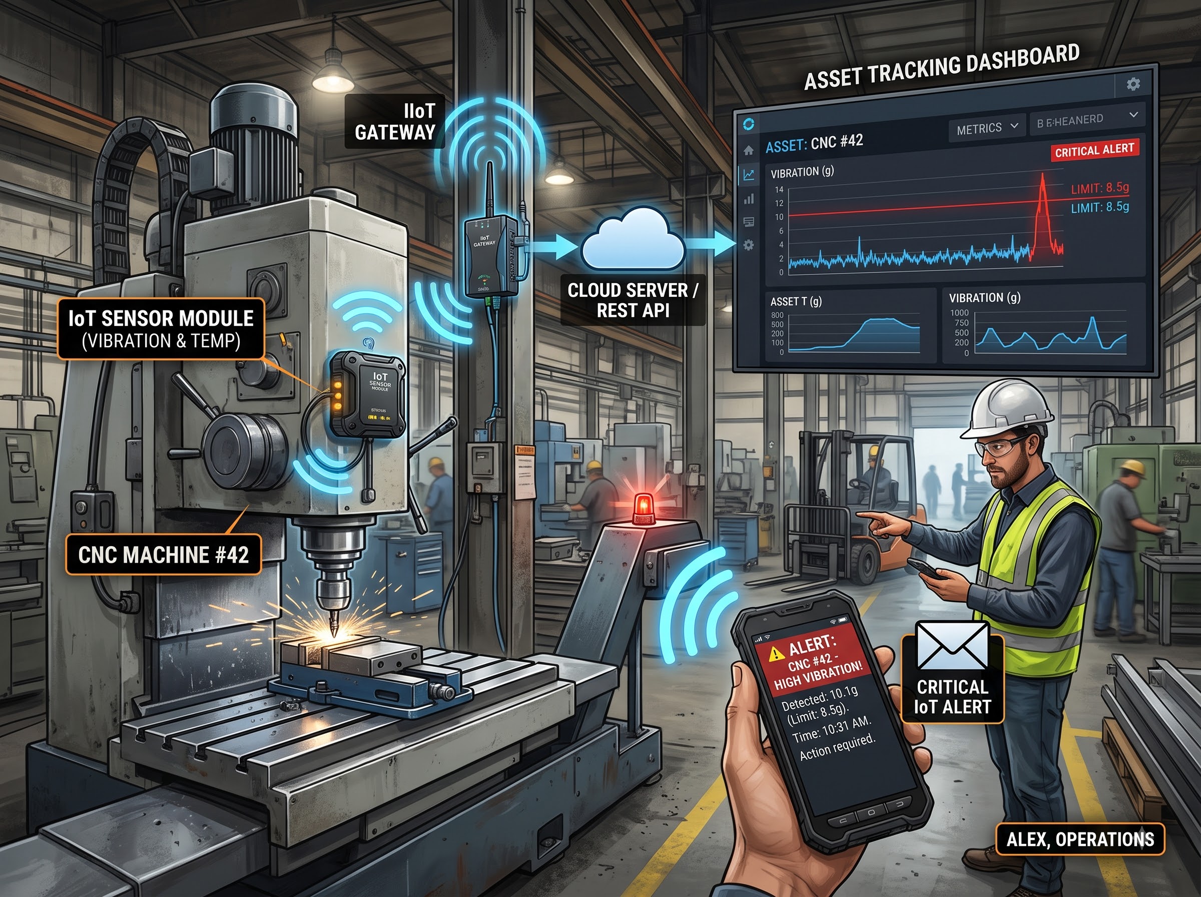 Industrial Asset Tracking System