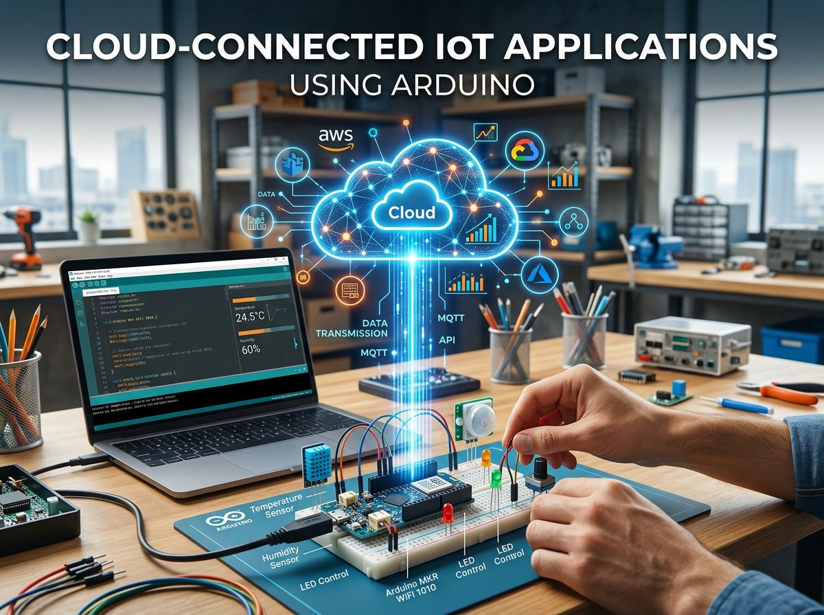 Cloud-Connected IoT Applications using Arduino