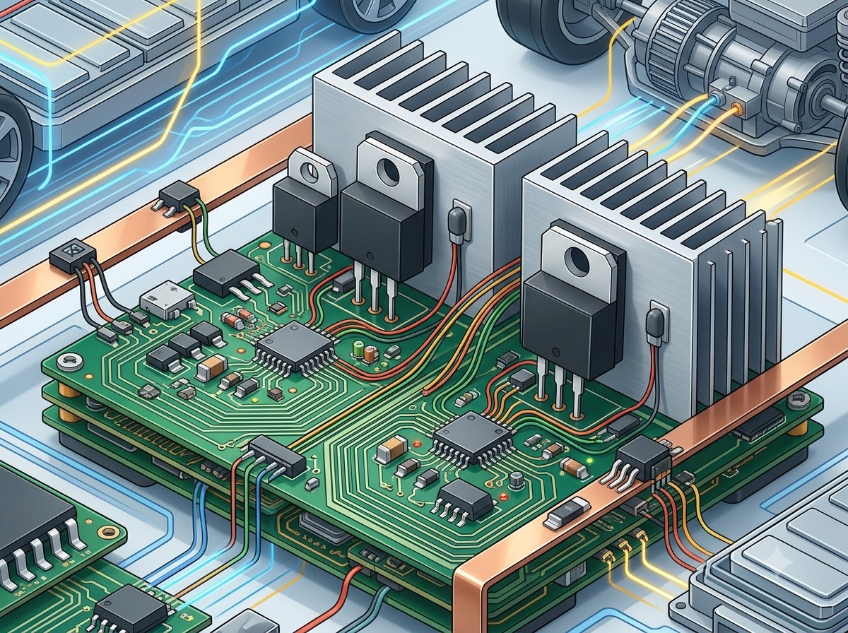 Gate Driver and Sensor Circuit Design