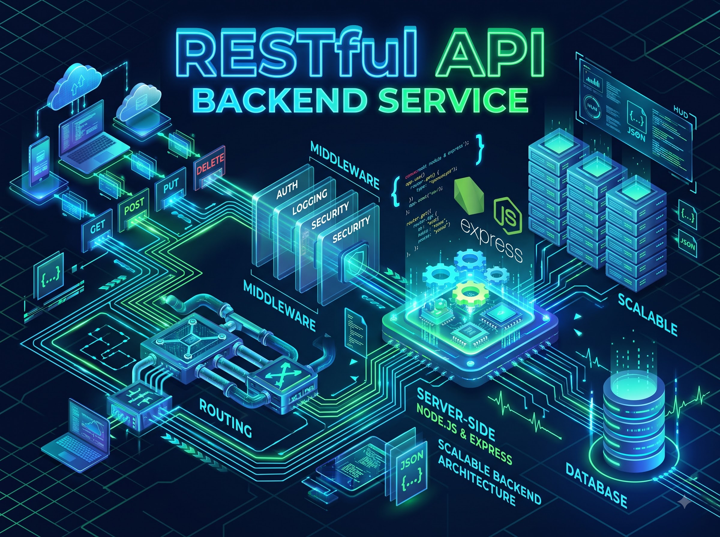 RESTful API Backend Service