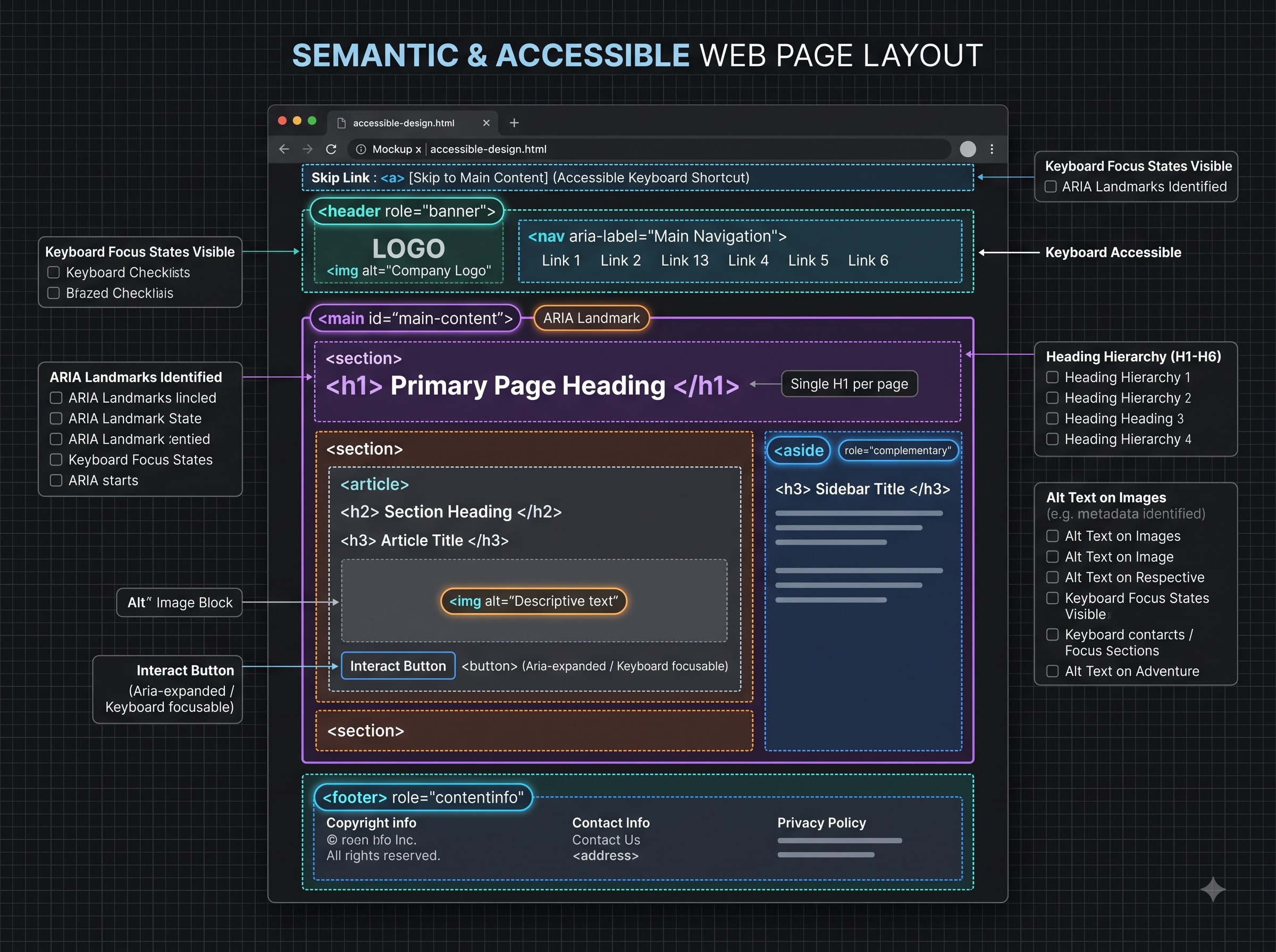 Semantic HTML Project