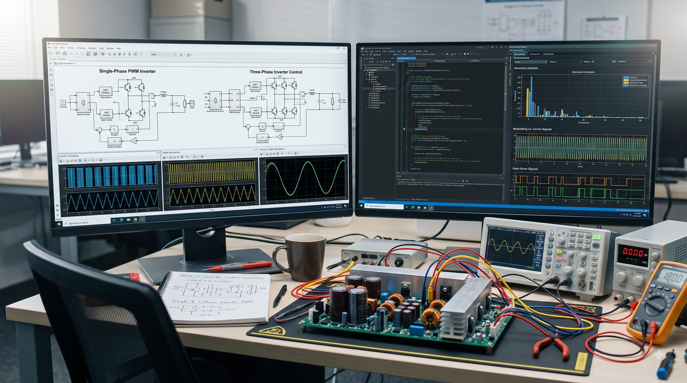 Inverter Control Simulation