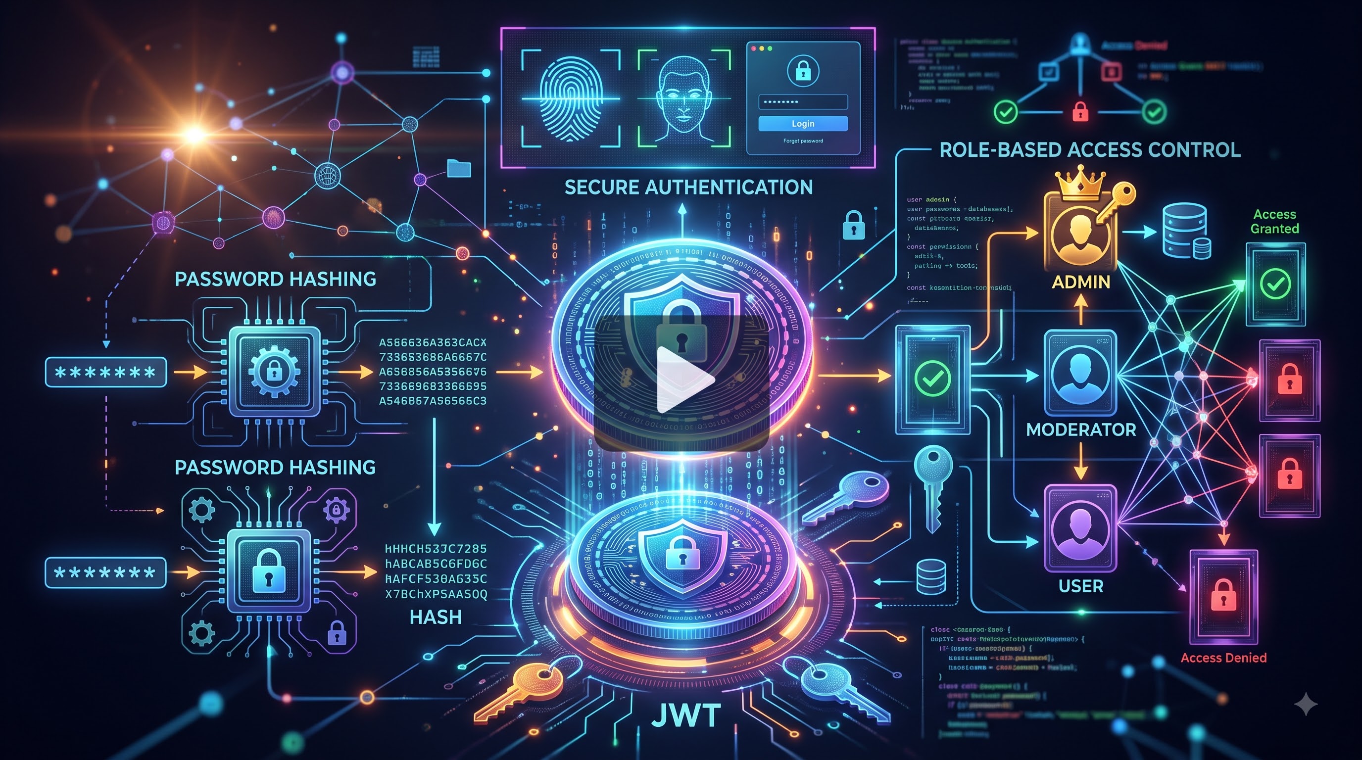 Secure Authentication & Role-Based Access